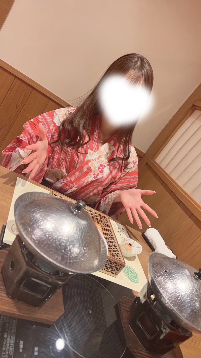 金沢の個室のお店での食事（その後のデート）